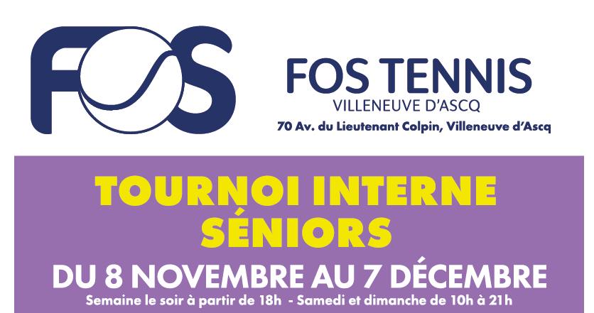 Tournoi interne seniors